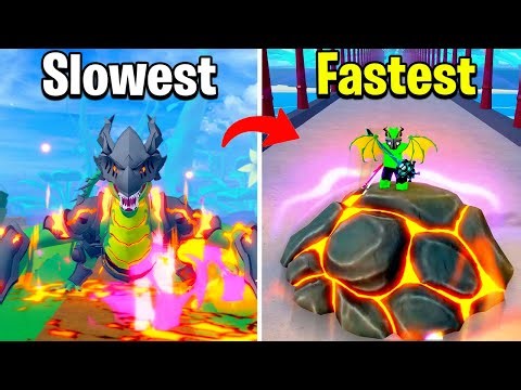 Slowest to Fastest Fruits in Blox Fruits Update 26