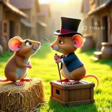 The Town Mouse and the Country Mouse 🐭 | Moral Story for Kids | Animated Story