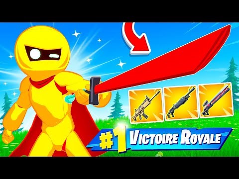 Armes LÉGENDAIRES Seulement ! Défi FORTNITE Battle Royale
