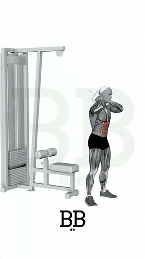 Standing Cable Crunch (ABS): The Secret to Weighted Core Strength! 💪