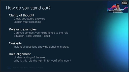Discover Cisco at a Glance: Ace the Interview - Discover Cisco - Cisco Video Portal