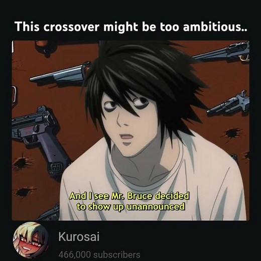 POV: You robbed a house and Batman, Zhu Yuan and L (Death Note) show up