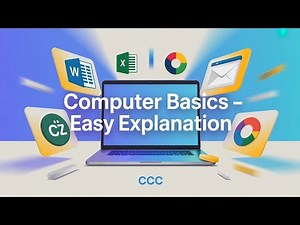 Complete CCC Course | Computer Basics for Beginners #ccc #nielit