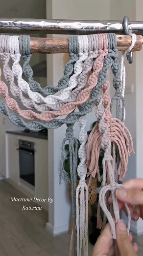 Work in progress #macramecraft #makrame #makramee #makrama #makramaliście #makramadiy #makrame #macramecesko