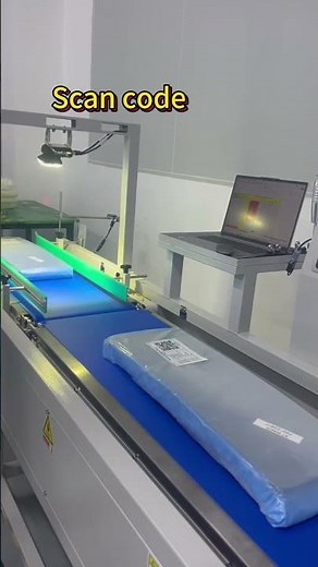 Weighing, Labeling, and Real-Time Barcode all in one machine #checkweigher#labelingmachine #scanner