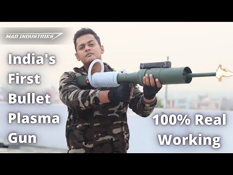 how to make a real plasma gun | Home made bullet plasma gun