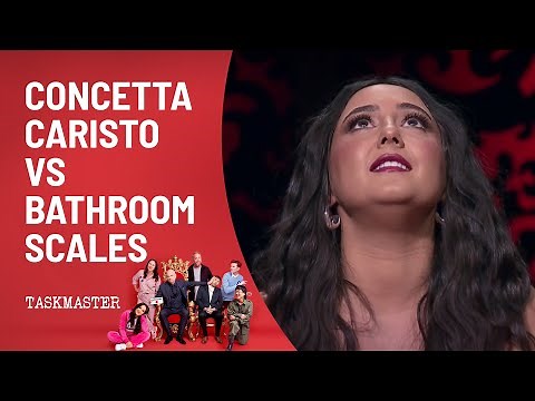 Concetta Caristo Vs The Bathroom Scales | Taskmaster Australia | Channel 10