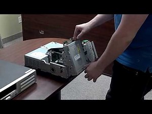 How to remove the hard drive from a Compaq evo