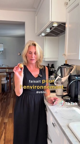 Préparation d'un café Nespresso éco-responsable