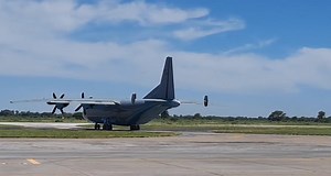 7.2K views · 140 reactions | GOODBYE: The Namibian Defence Force aircraft carrying the remains of Founding Father Sam Nujoma departed from Ondangwa today for the regional memorial service in Rundu. Video: Maria Namupala #NewsOnOne #NewsUpdate #OneAfrica | OneAfrica | Facebook