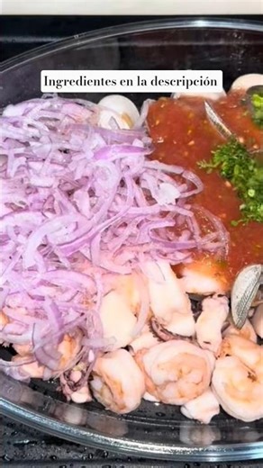 Mixed Seafood Ceviche with Tuti Ingredients