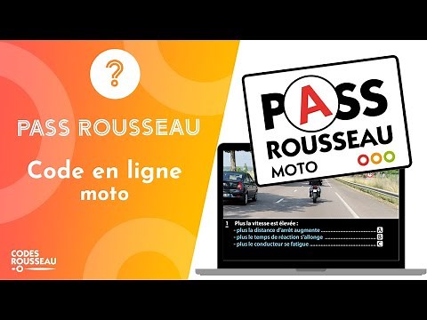 Pass Rousseau moto : code moto en ligne 2025