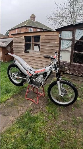 Restored trials bike #restoration #trialsbike #beta #shorts