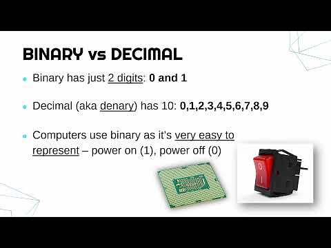 Why Binary is Used and Converting Binary to Decimal
