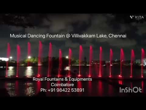 Floating Musical Dancing Fountain by Royal Fountains