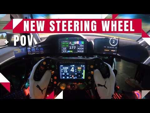NEW Sim Lab - Mercedes AMG F1 Petronas Sim Steering Wheel POV!