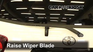 Rear Windshield Wiper Blade Change: 2020 Toyota Sequoia TRD Sport 5.7L V8