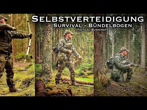 Survival self-defense with bundle bow - Free self-defense "weapon" -