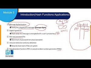 Introduction to Cryptography - Lecture 8 - Message Authentication Codes MAC - ESU