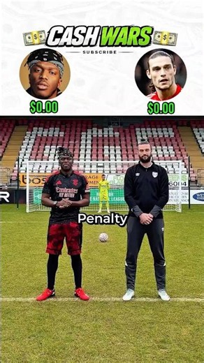 KSI vs Andy Carroll ⚽ PENALTY CHALLENGE 💰 Cash Wars #17