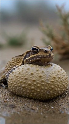 Namib Desert Frog — Namibia #endemicspecies #wildlife #youtubeshorts #nature #animals