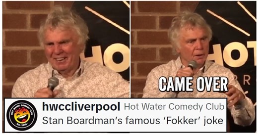 Stan Boardman shared the joke that got him banned from TV – and it’s peak Stan Boardman