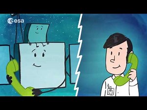 Philae Lander Cartoon Rosetta Mission - Comet Landing Animation