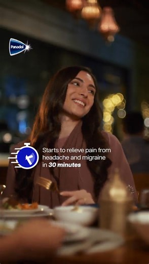Panadol Migraine starts to relieve pain from headache and migraine in 30 minutes. | Panadol
