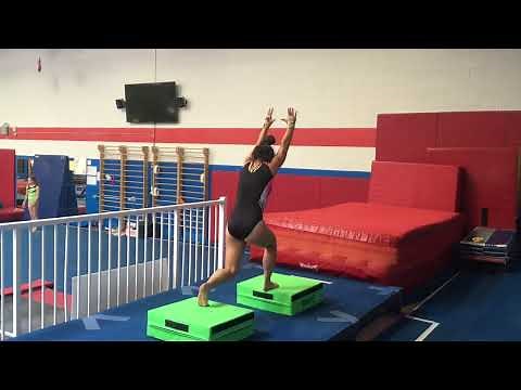 Yurchenko Vault Round Off Drills