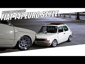 FIAT 147 EUROPA WITH TALA 8 FULL PANORAMIC ROOF AND SPORTY STEERING WHEEL - Channel 7008 films