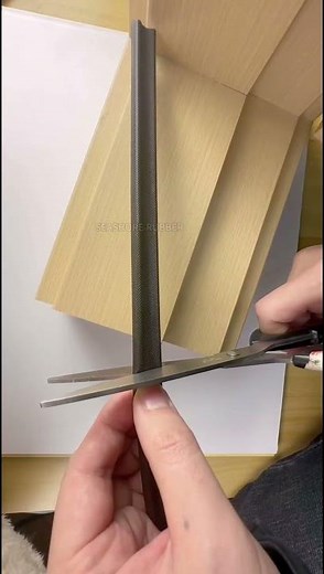 Easy installation of door and window sealing strips - Weatherstripping #diy #seal #door #window