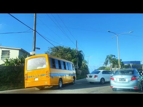 BARBADOS drivers will TEST YOU | Driving to Bridgetown