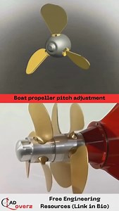 Boat propeller pitch adjustment❤️ . . . Follow @cadloverz for more❤️ . . #Engineering #engineerslife #engineeringmemes #CivilEngineering #AutoCADTips #EngineeringTools #DesignEngineering #MechanicalEngineering #AutoCADForBeginners #thermodynamics #EngineeringSolutions #DraftingDesign #AutoCADCommunity #Engineeringusa #Engineeringcanada #Engineeringuk | CADLoverz