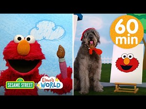 Elmo's World: Art & Music🎨🎵 | 1 HOUR Sesame Street Compilation - Videos For Kids