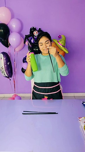 Cómo hacer una linda araña de globos paso a paso