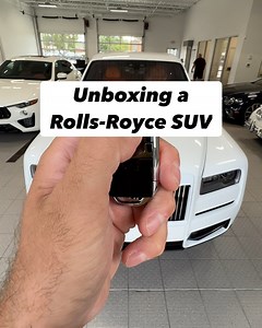 9.1M views · 75K reactions | ASMR Unwrapping a $431,050 Rolls-Royce Cullinan Black Badge SUV. | Jordan Sanford | Facebook