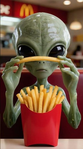 What If An Alien Ate McDonald’s For the First Time?? 👽🍟