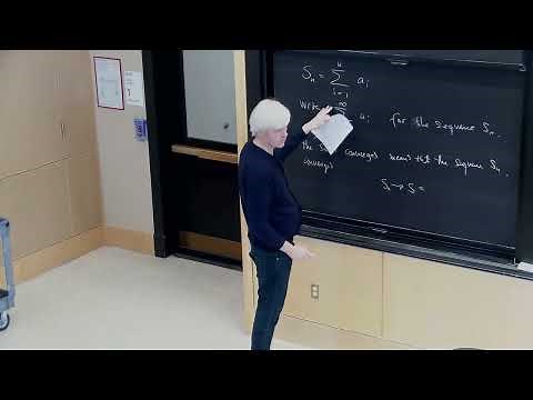 Lecture 8: Convergence Tests for Series; Power Series