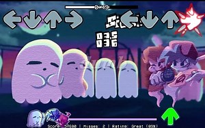 FNF优质mod ghost 超可爱