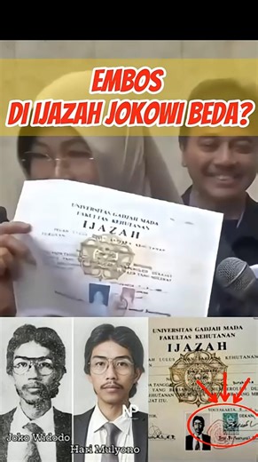 HEBOH! Embos Ijazah Jokowi BEDA TOTAL. Ada Apa? #jokowi #ijazahjokowi