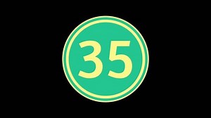 35 Second Countdown Timer Number Displayed Stock Footage Video (100% Royalty-free) 3924576299 | Shutterstock