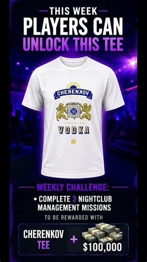 FREE Cherenkov Tee Unlock in GTA Online 👕🔥 #gtaupdate