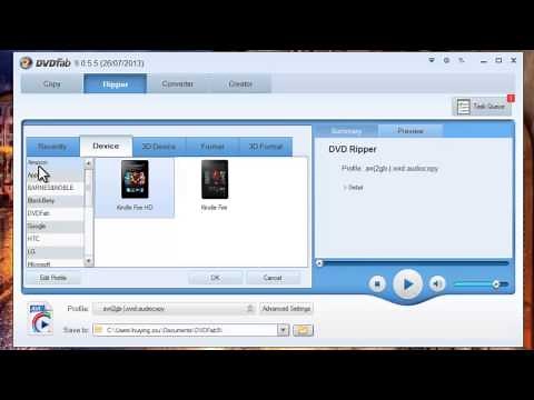 Tutorial on how to rip any DVD discs with DVDFab