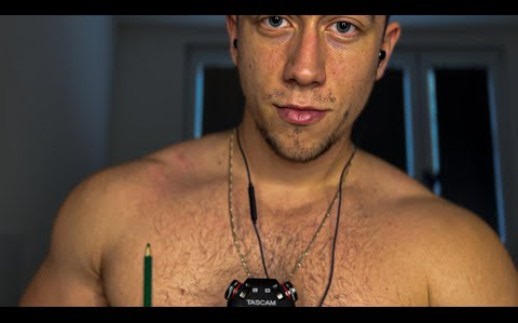 按摩放松助眠-1435【Jake】肌肉小哥的呼吸声和身体触发音