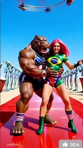 “Brainrot & K-Pop Characters Dance Loudly While Aliens Cheer! 👽💃🕺 #EpicParty”