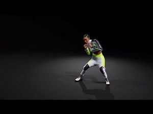 Mimem.AI Markerless Mocap – Fast Action With 3 Cameras at 30fps