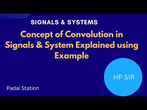 convolution of continuous time signals | signals and systems