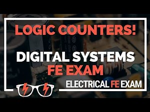 How to solve Logic Counters for Digital Systems (Electrical FE Exam)
