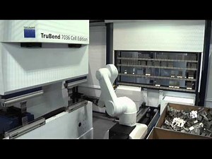 Automated by B&R - Trumpf TruBend Cell 7000