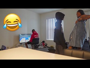 WALKING AROUND NAKED IN FRONT OF VEE AND HIS COUSIN😂
